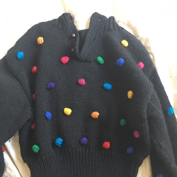 Woolies Cropped Waist Sweater - Picture 3 of 3